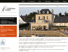 Tablet Screenshot of hotel-iledebatz.com